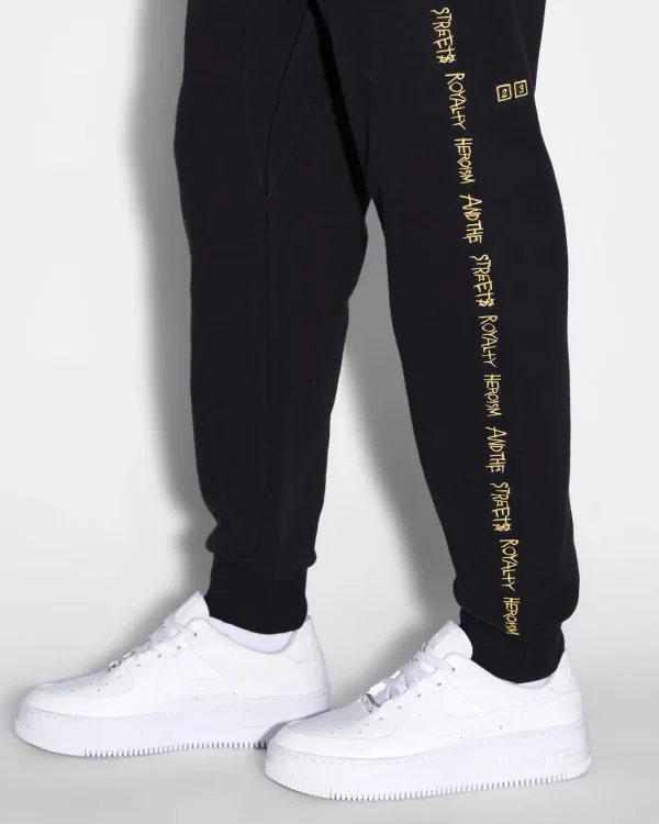 Ksubi Sweats- 23 Restore Trak Jet Black