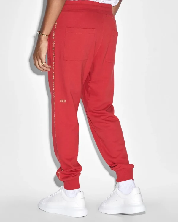 Ksubi Sweats- 23 Restore Trak Red