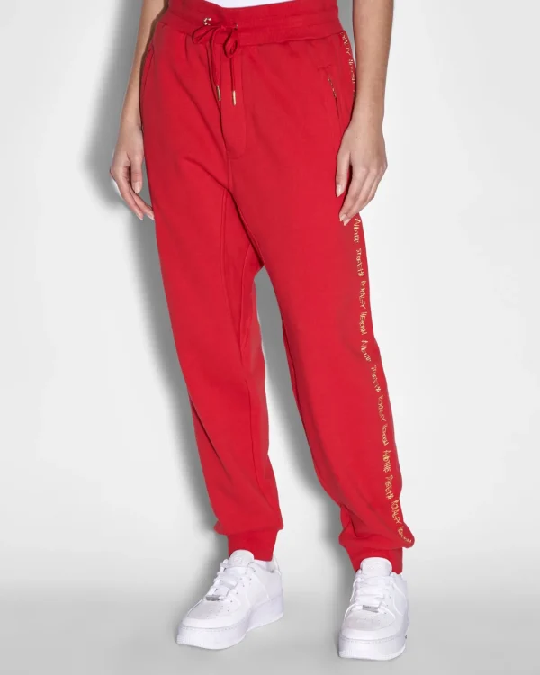 Ksubi Sweats- 23 Restore Trak Red