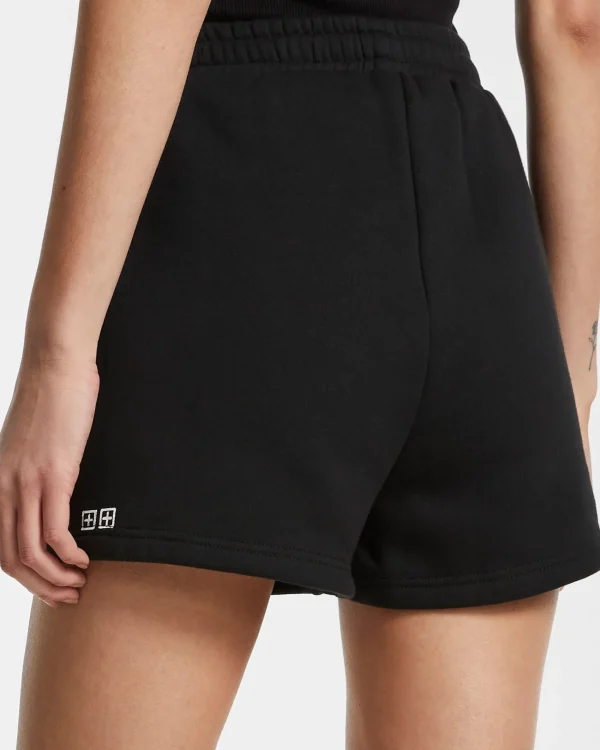 Ksubi Shorts- Icon Trak Short Jet Black