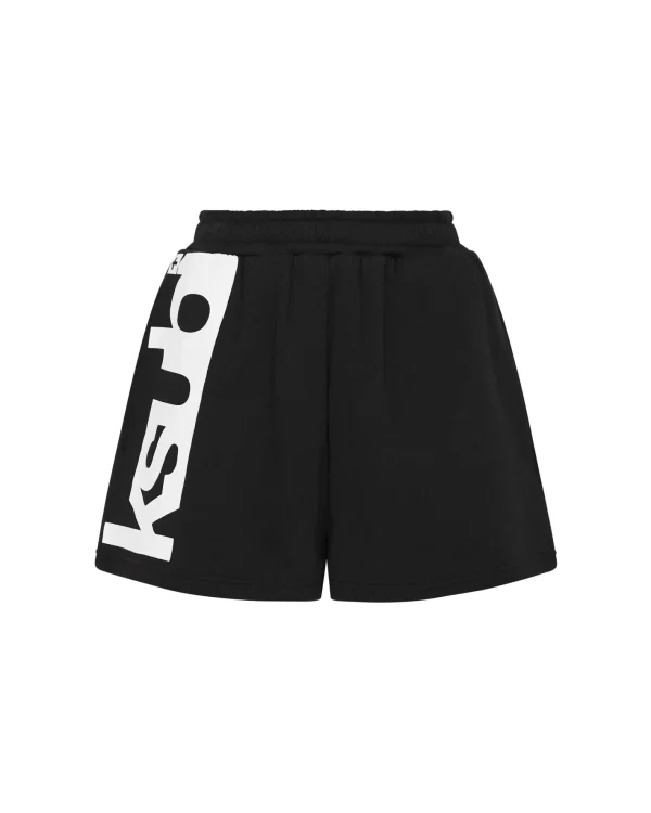 Ksubi Shorts- Icon Trak Short Jet Black