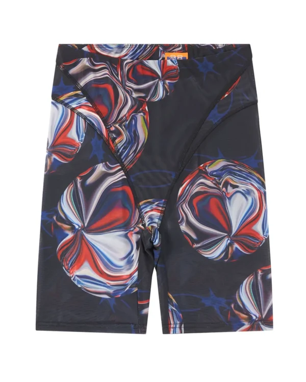 Ksubi Shorts- X P.E Nation Bike Short Warped
