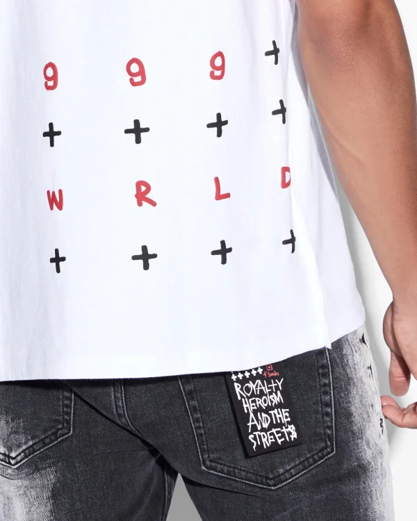 Ksubi T-Shirts-Never Die Kash Ss Tee White