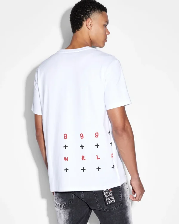 Ksubi T-Shirts-Never Die Kash Ss Tee White