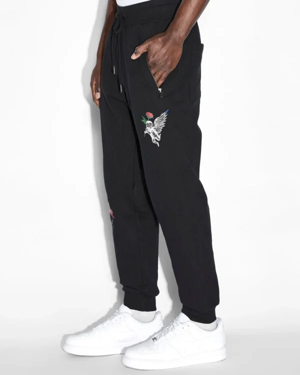 Ksubi Sweats-Nft Restore Trak Jet Black