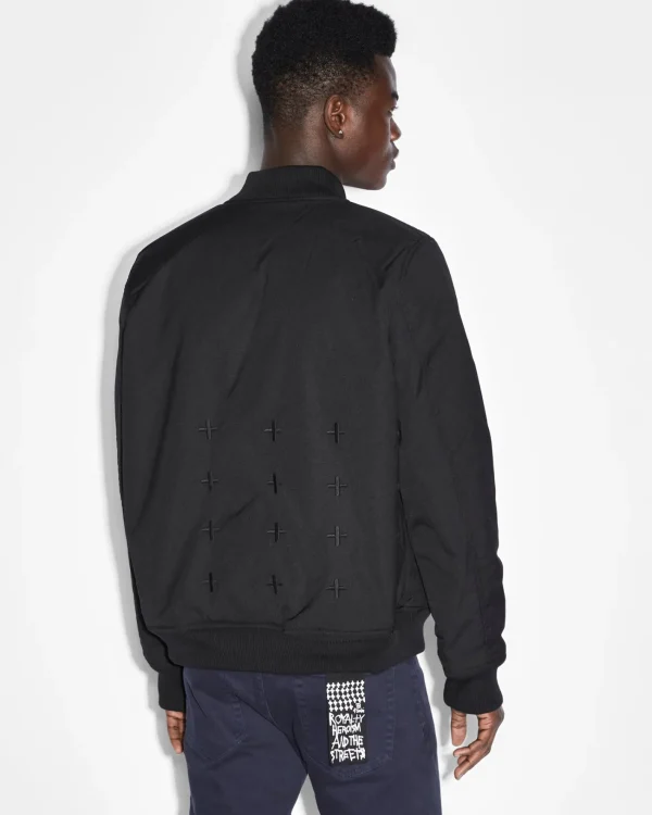 Ksubi Jackets-Nft Reversible Bomber Jacket Midnight