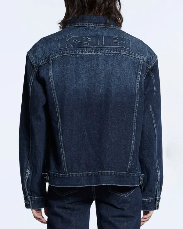 Ksubi Jackets-Oversized Jacket Obscura