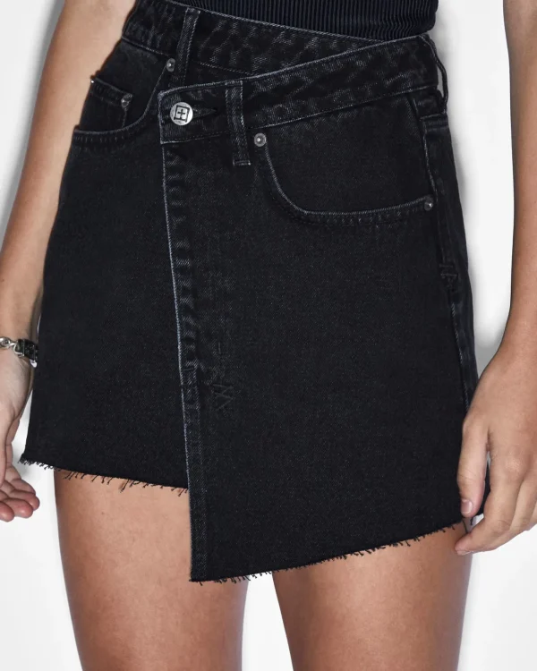Ksubi Skirts-Rap Skirt Noir