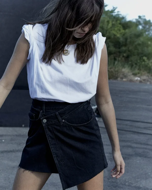 Ksubi Skirts-Rap Skirt Stealth