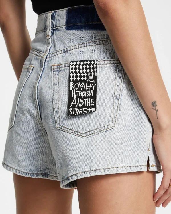 Ksubi Shorts-Rise N Hi Short Mused
