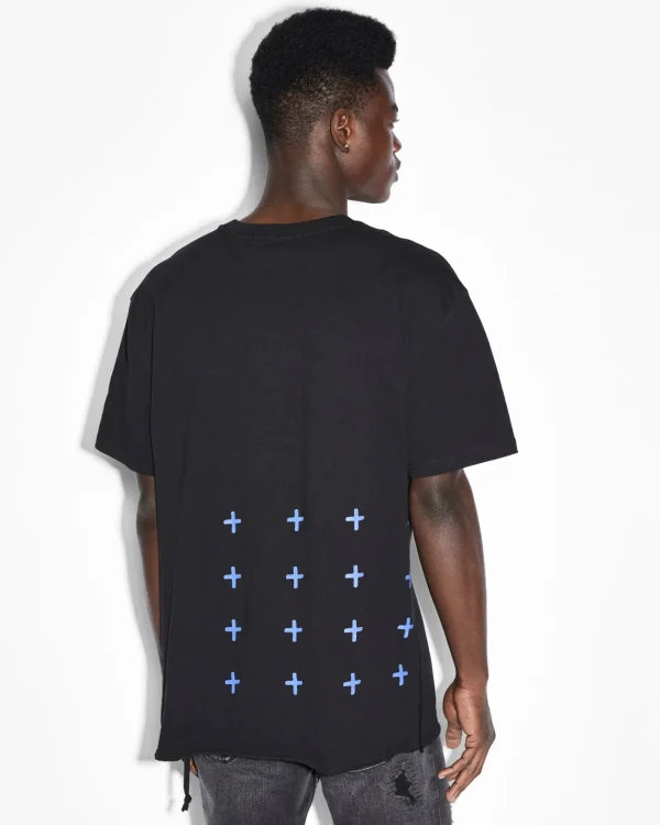 Ksubi T-Shirts-Rolls Biggie Ss Tee Jet Black