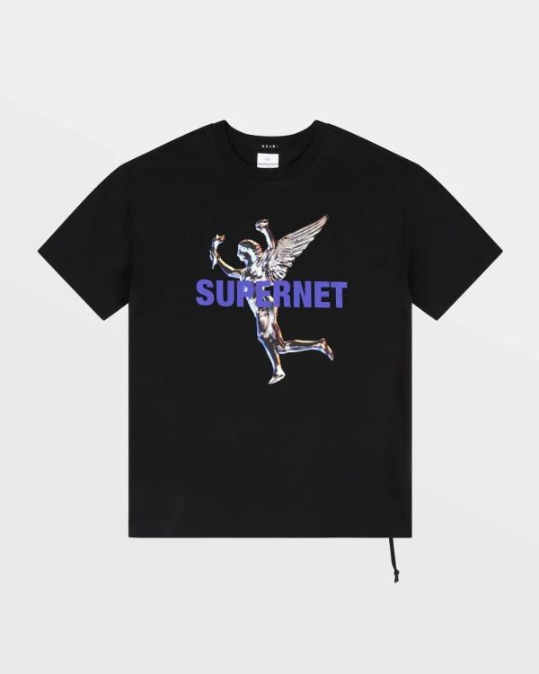 Ksubi T-Shirts-Rolls Biggie Ss Tee Jet Black