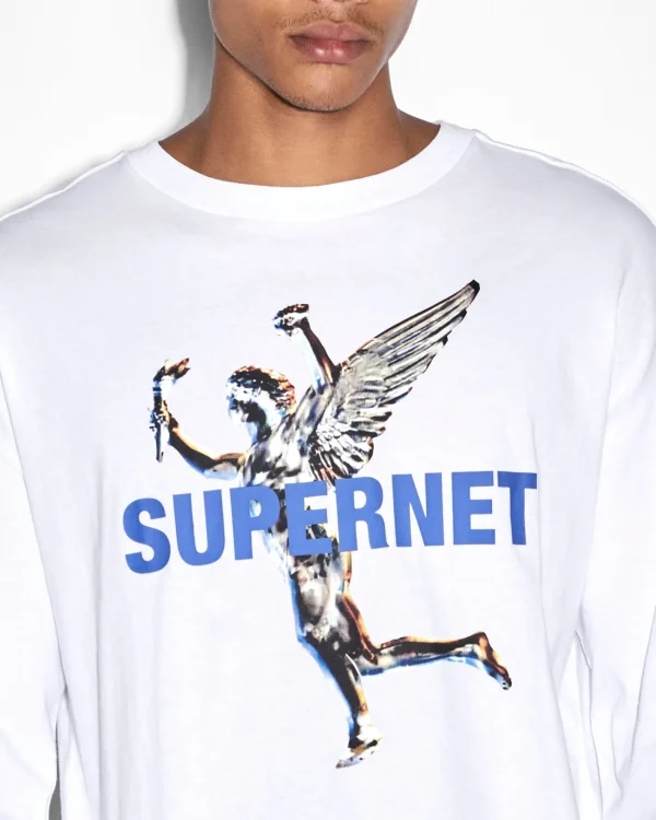 Ksubi T-Shirts-Rolls Kash Ls Tee Tru White