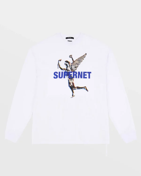 Ksubi T-Shirts-Rolls Kash Ls Tee Tru White