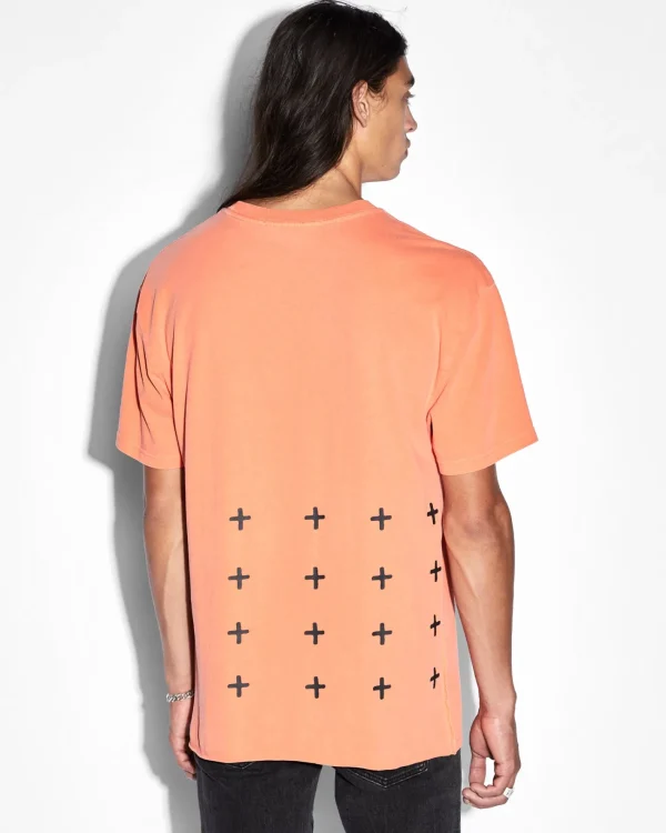 Ksubi T-Shirts-Rose Garden Biggie Ss Tee Fireball