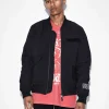 Ksubi Jackets-Royalty Bomber Jacket Black
