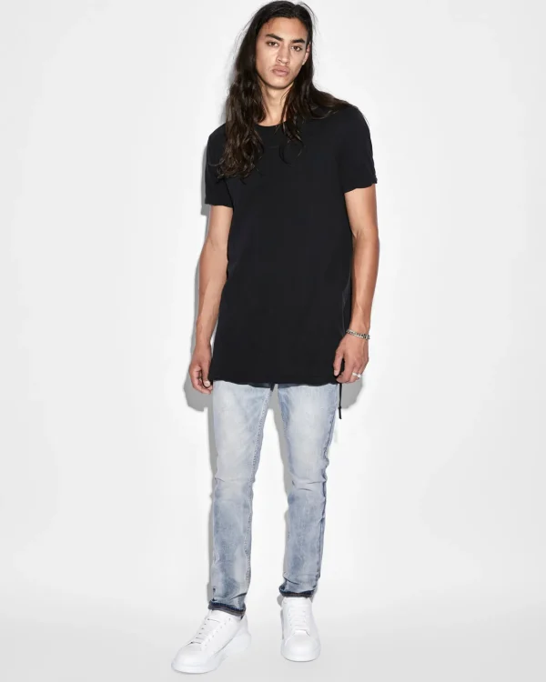 Ksubi T-Shirts-Seeing Lines Ss Tee Black