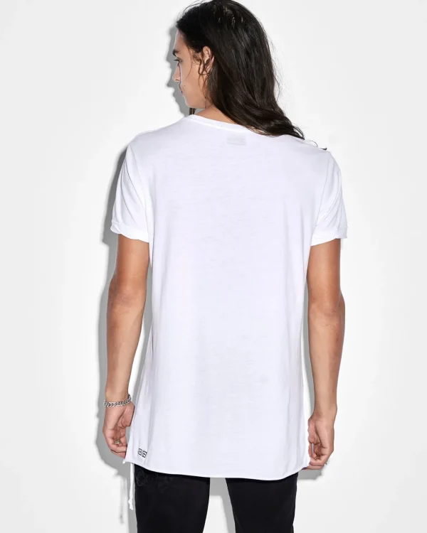 Ksubi T-Shirts-Seeing Lines Ss Tee White