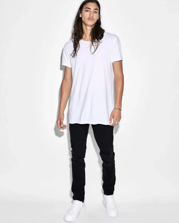 Ksubi T-Shirts-Seeing Lines Ss Tee White