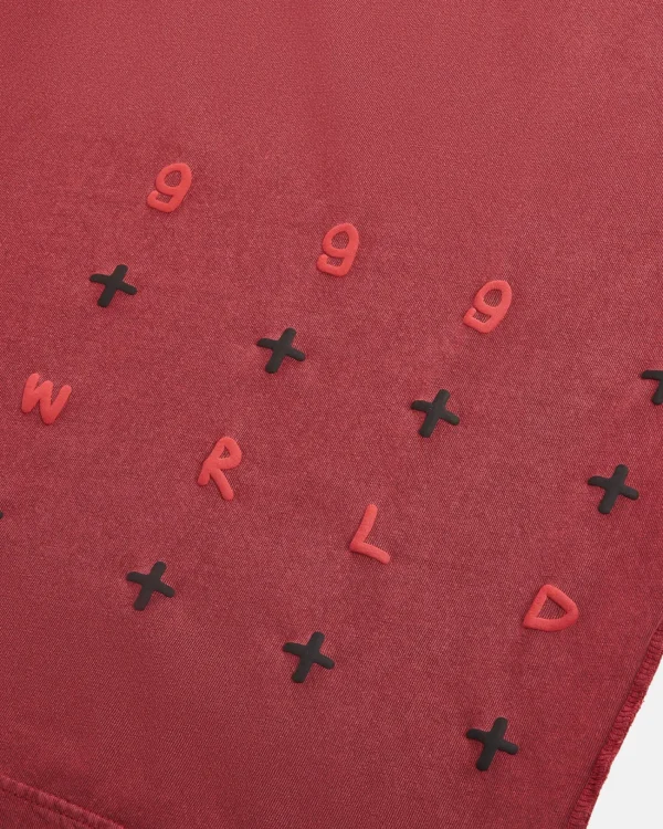 Ksubi Tops-999 Skull Kash Ss Tee Blood