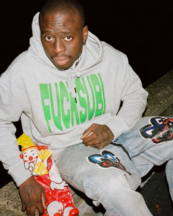 Ksubi T-Shirts-Slawn Biggie Hoodie Grey Marle