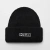 Ksubi Headwear-Sott Beanie Black/White