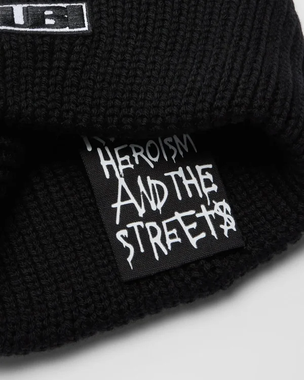 Ksubi Headwear-Sott Beanie Black/White