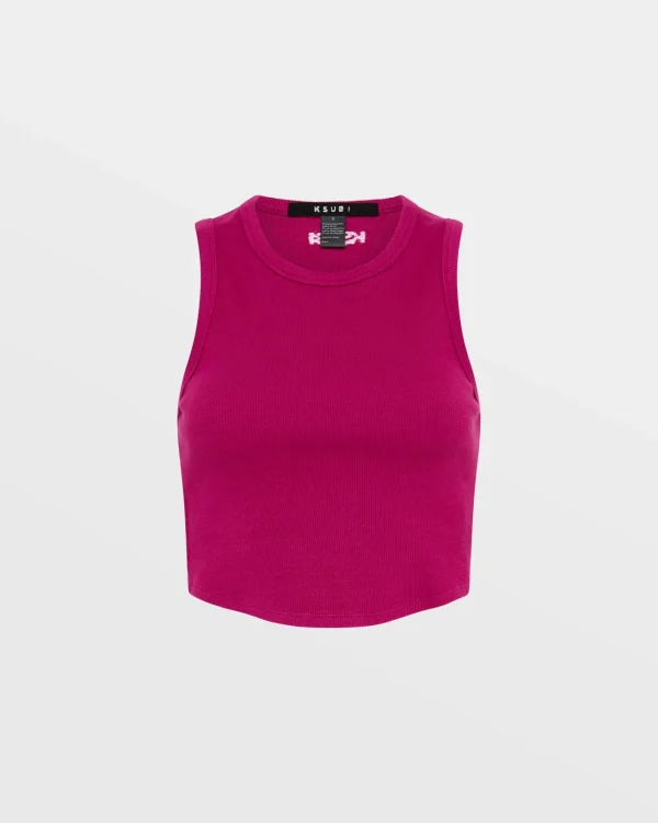 Ksubi Tops-Syndicate Tank Orchid