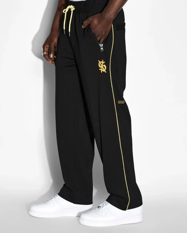 Ksubi Pants-Synthesis Pant Black Yellow