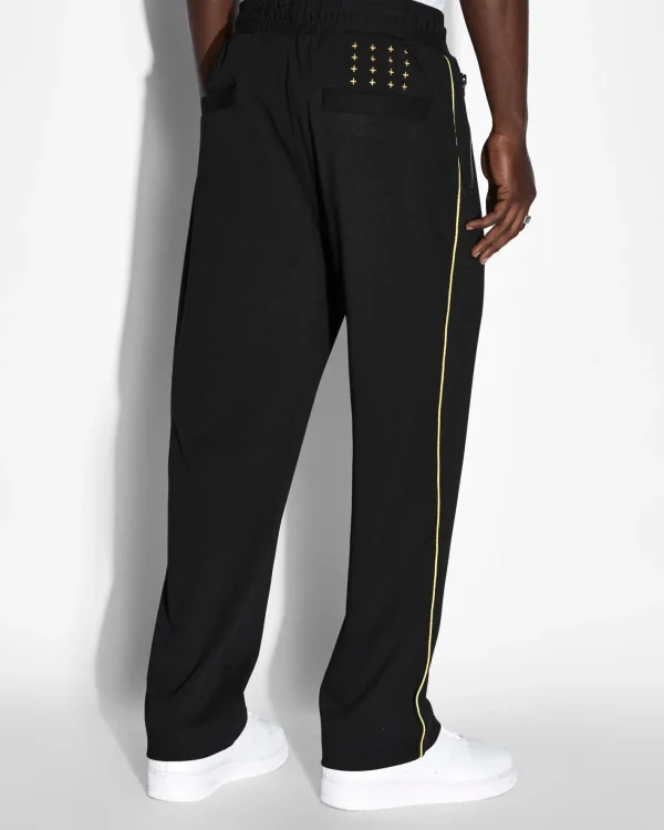 Ksubi Pants-Synthesis Pant Black Yellow
