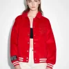 Ksubi Jackets-Tribute Jacket Crimson
