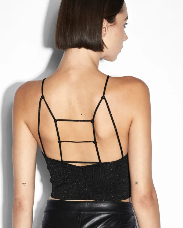 Ksubi Tops-Untamed Top Black