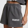 Ksubi Shorts-Varsity Trak Short Washed Grey