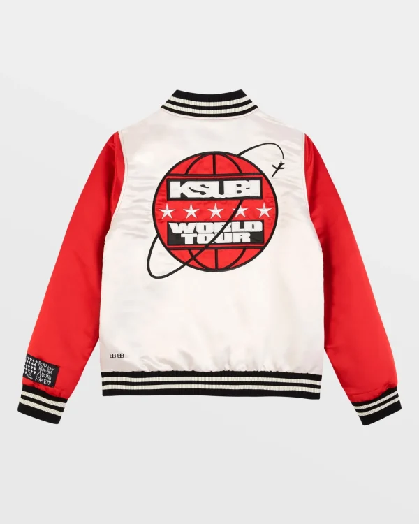 Ksubi Jackets-World Tour Jacket Red