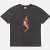 Ksubi Tops-999 Wrld Biggie Ss Tee Faded Black