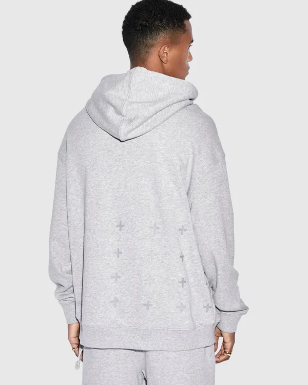 Ksubi Sweats-4 X 4 Biggie Hoodie Grey Marle