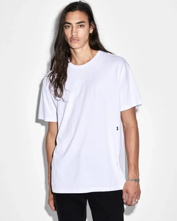 Ksubi T-Shirts-4 X 4 Biggie Ss Tee Optic White