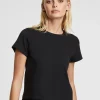Ksubi Tops-3 X 4 Mini Ss Tee Jet Black