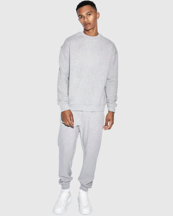 Ksubi Sweats-4 X 4 Trak Grey Marle