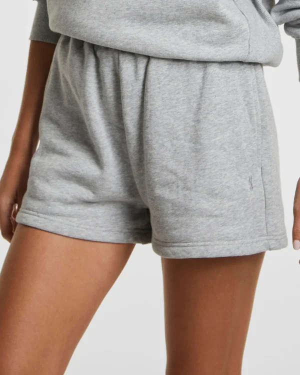 Ksubi Shorts-3 X 4 Trak Short Grey Marl