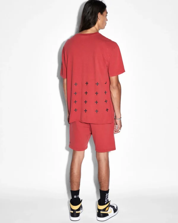 Ksubi T-Shirts-4X4 Biggie Ss Tee Crimson