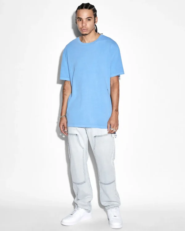 Ksubi T-Shirts-4X4 Biggie Ss Tee Lake
