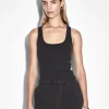 Ksubi Tops-3X4 Origin Tank Washed Black