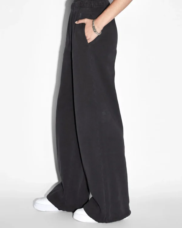 Ksubi Pants-3X4 Origin Trak Washed Black