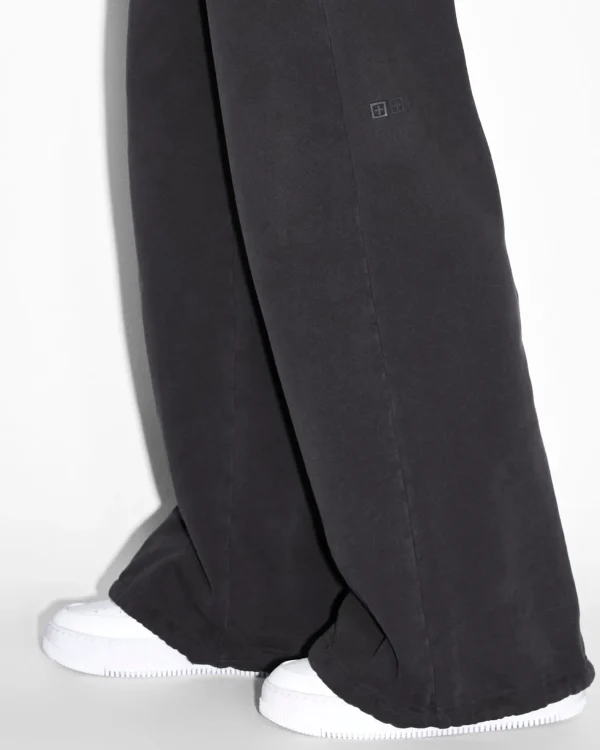 Ksubi Pants-3X4 Origin Trak Washed Black