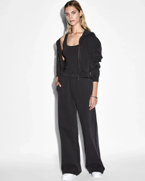 Ksubi Pants-3X4 Origin Trak Washed Black