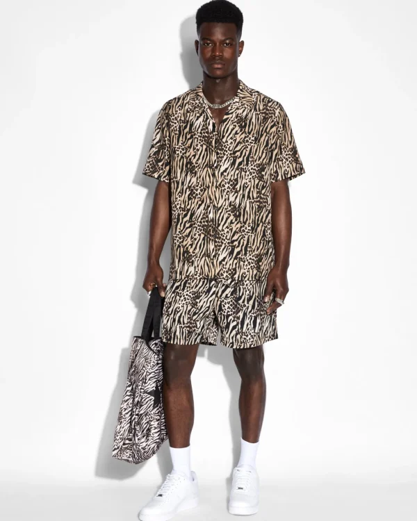 Ksubi Shorts-Zoo Burner Boardshort Multi